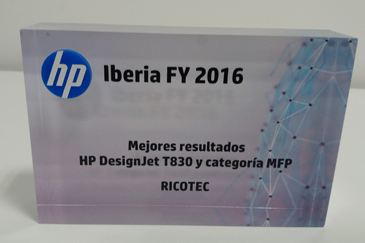 Premio HP Gran Formato a Ricotec