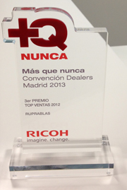Premio Ricoh Mejor Distribuidor 2012