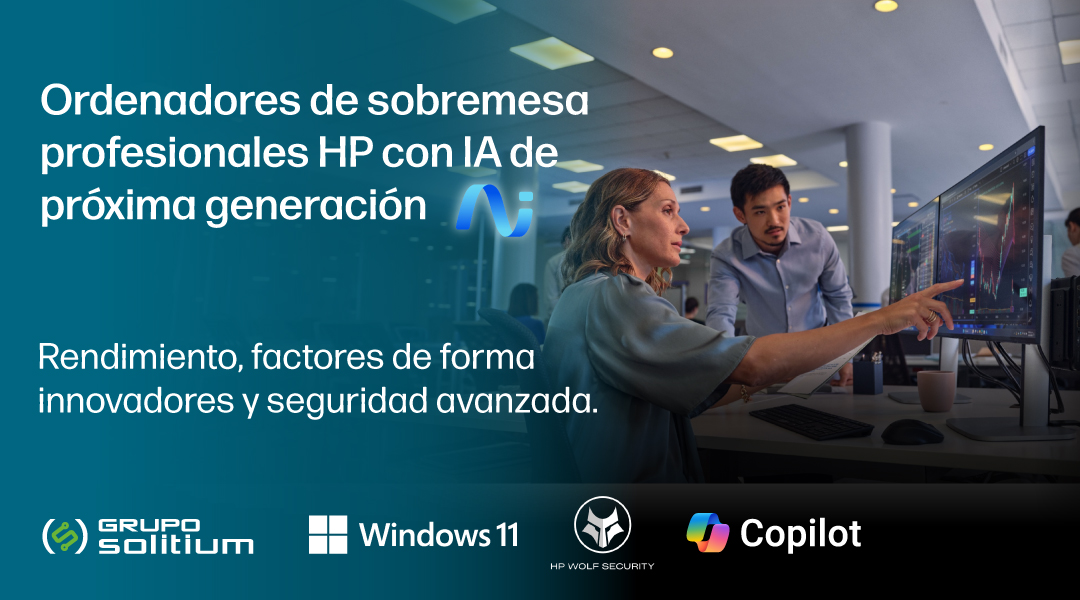 Ordenadores HP de sobremesa con IA Ordenadores de sobremesa profesionales HP con IA